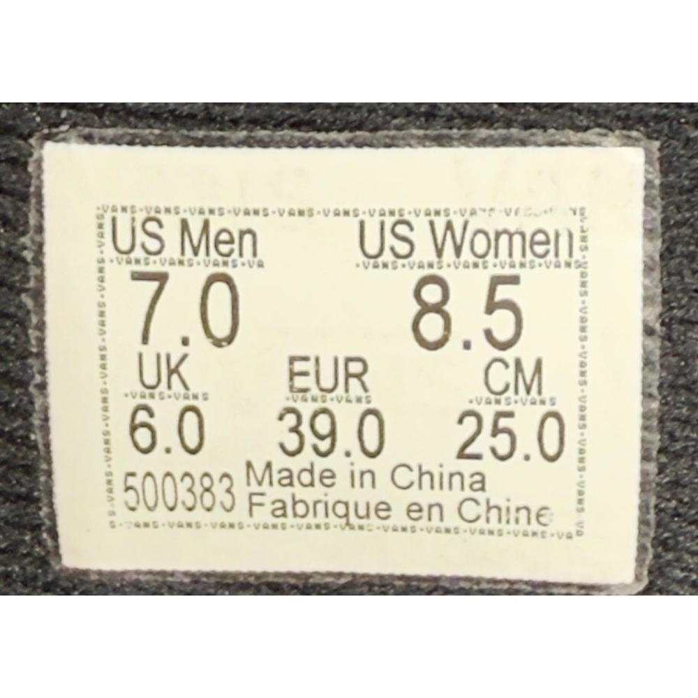 Vans Ultrarange Mesh Skateboard Sneaker Womens 8.5 8 1/2 Brown Black Low Lace Up - Picture 14 of 16